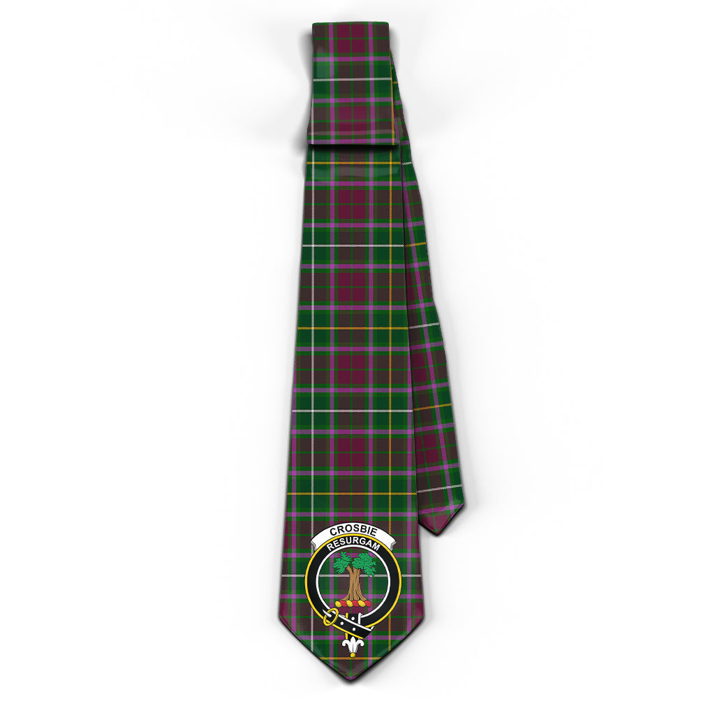 crosbie-tartan-classic-necktie-with-family-crest