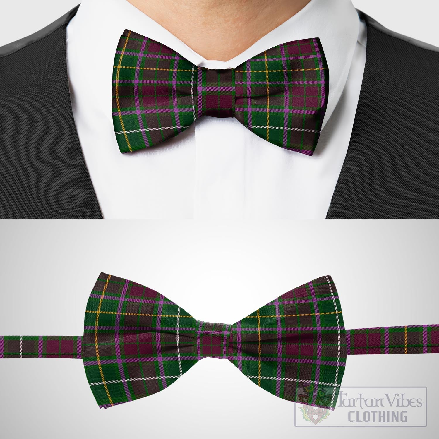 Tartan Vibes Clothing Crosbie Tartan Bow Tie