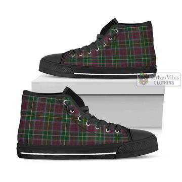 Crosbie Tartan High Top Shoes