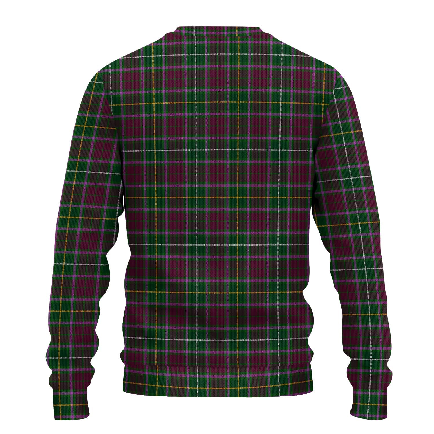 Crosbie Tartan Knitted Sweater with Family Crest - Tartanvibesclothing