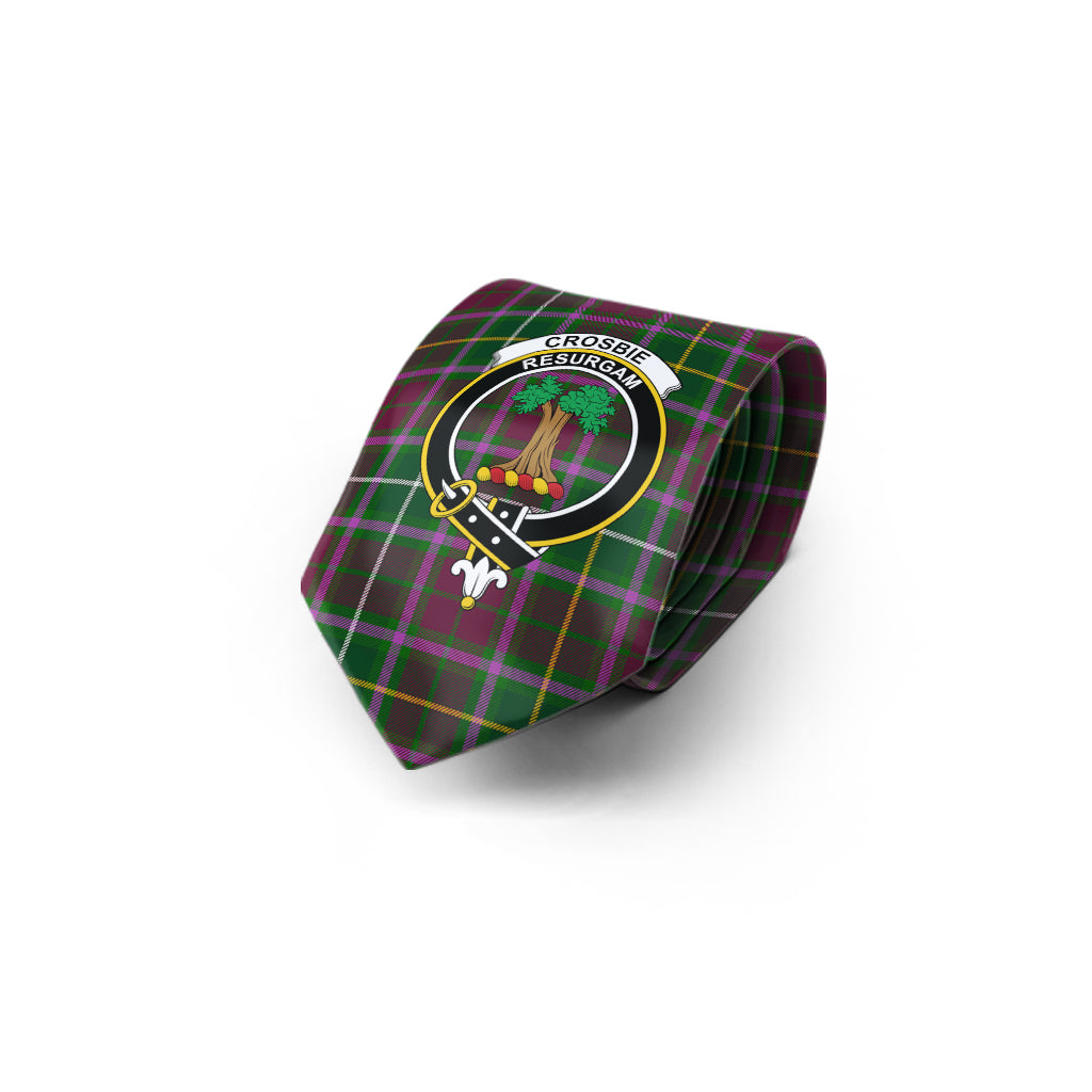 crosbie-tartan-classic-necktie-with-family-crest