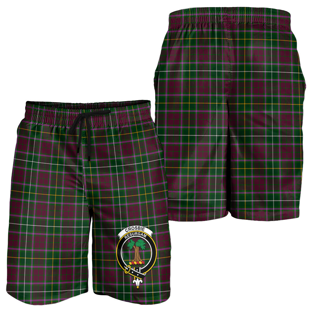 crosbie-tartan-mens-shorts-with-family-crest