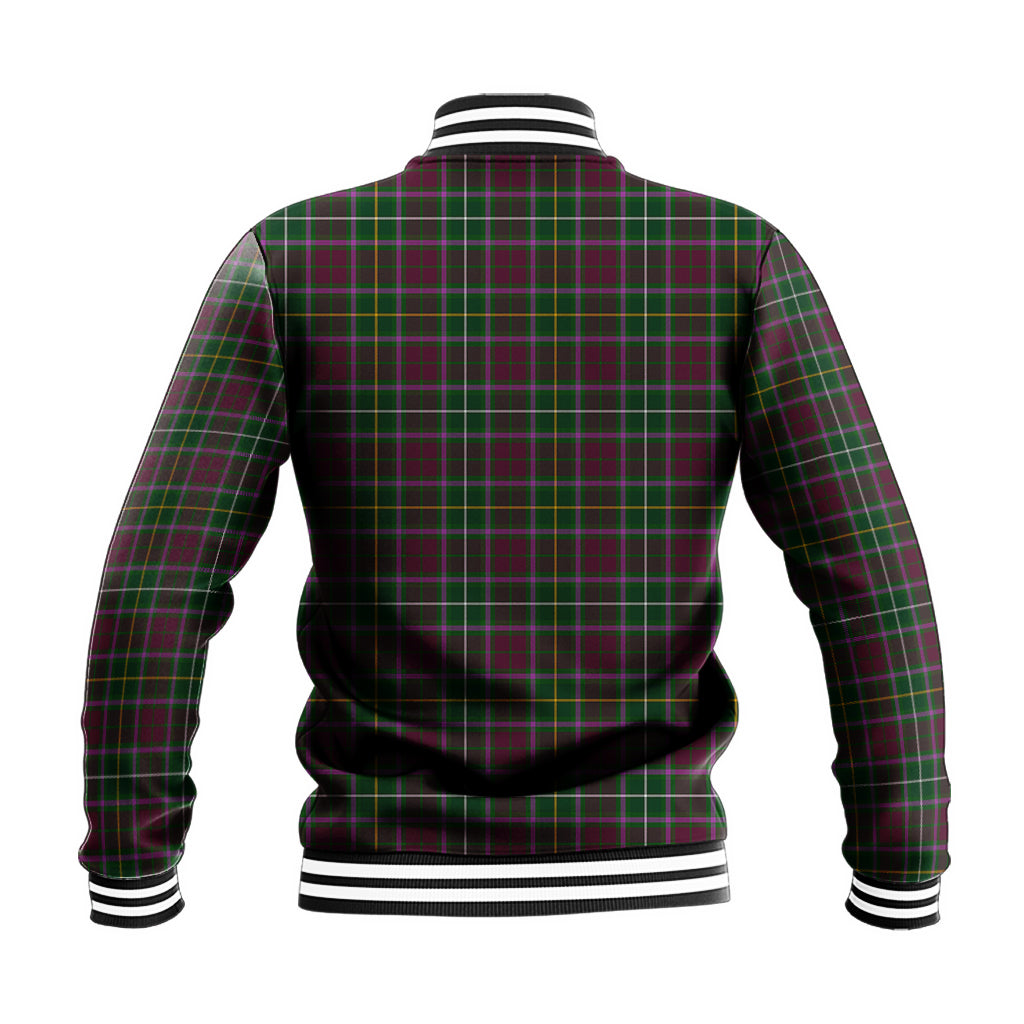 Crosbie Tartan Baseball Jacket with Family Crest - Tartan Vibes Clothing