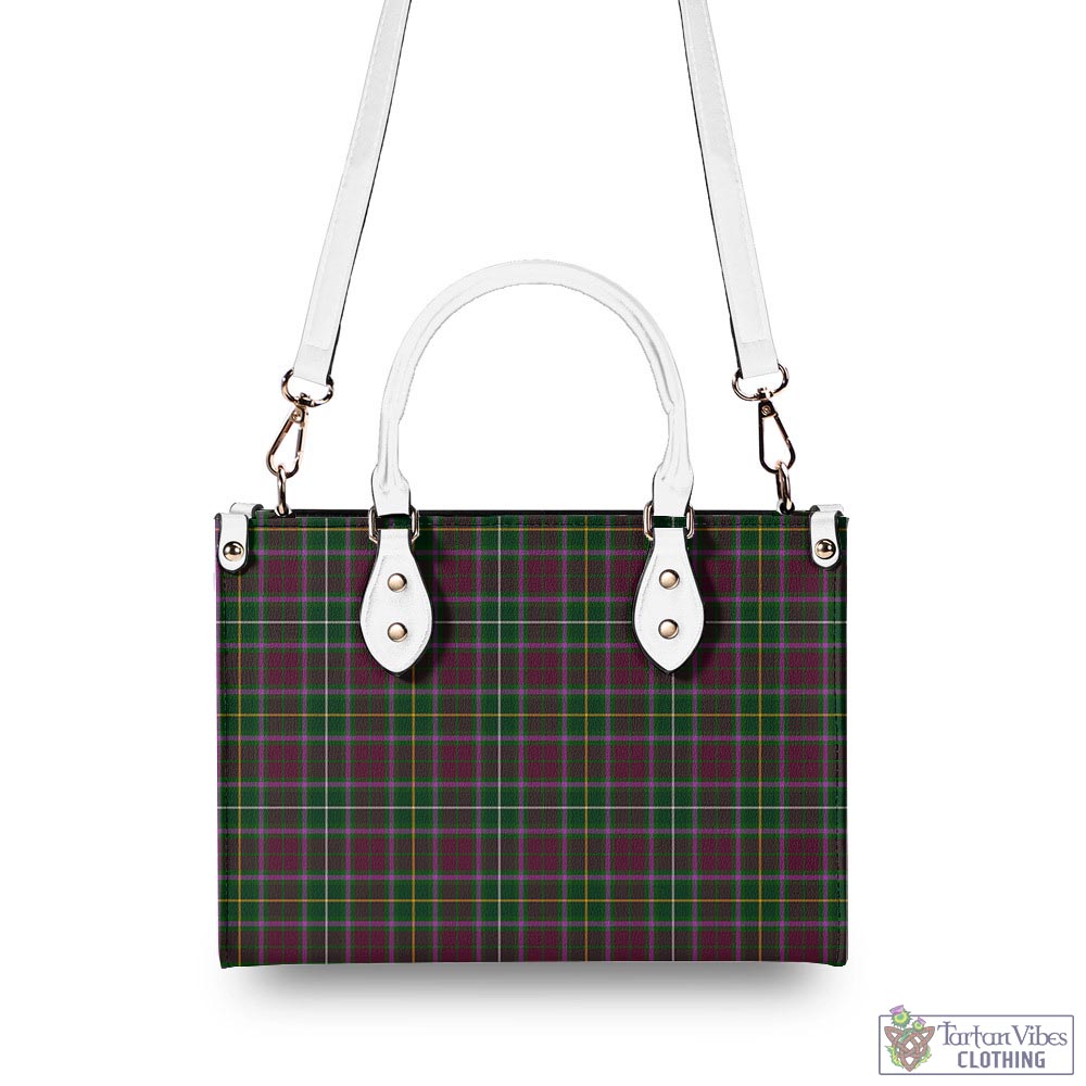 Tartan Vibes Clothing Crosbie Tartan Luxury Leather Handbags