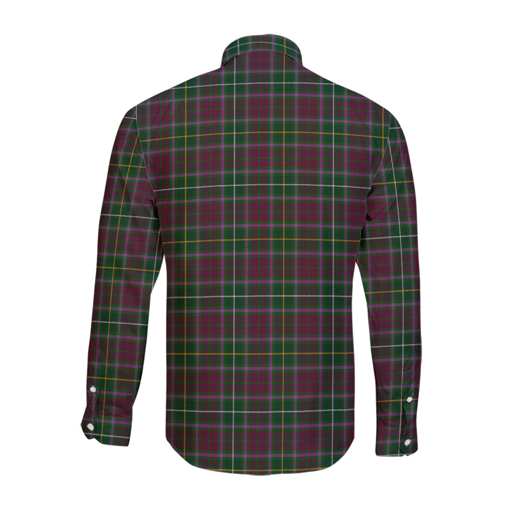 crosbie-tartan-long-sleeve-button-up-shirt-with-family-crest