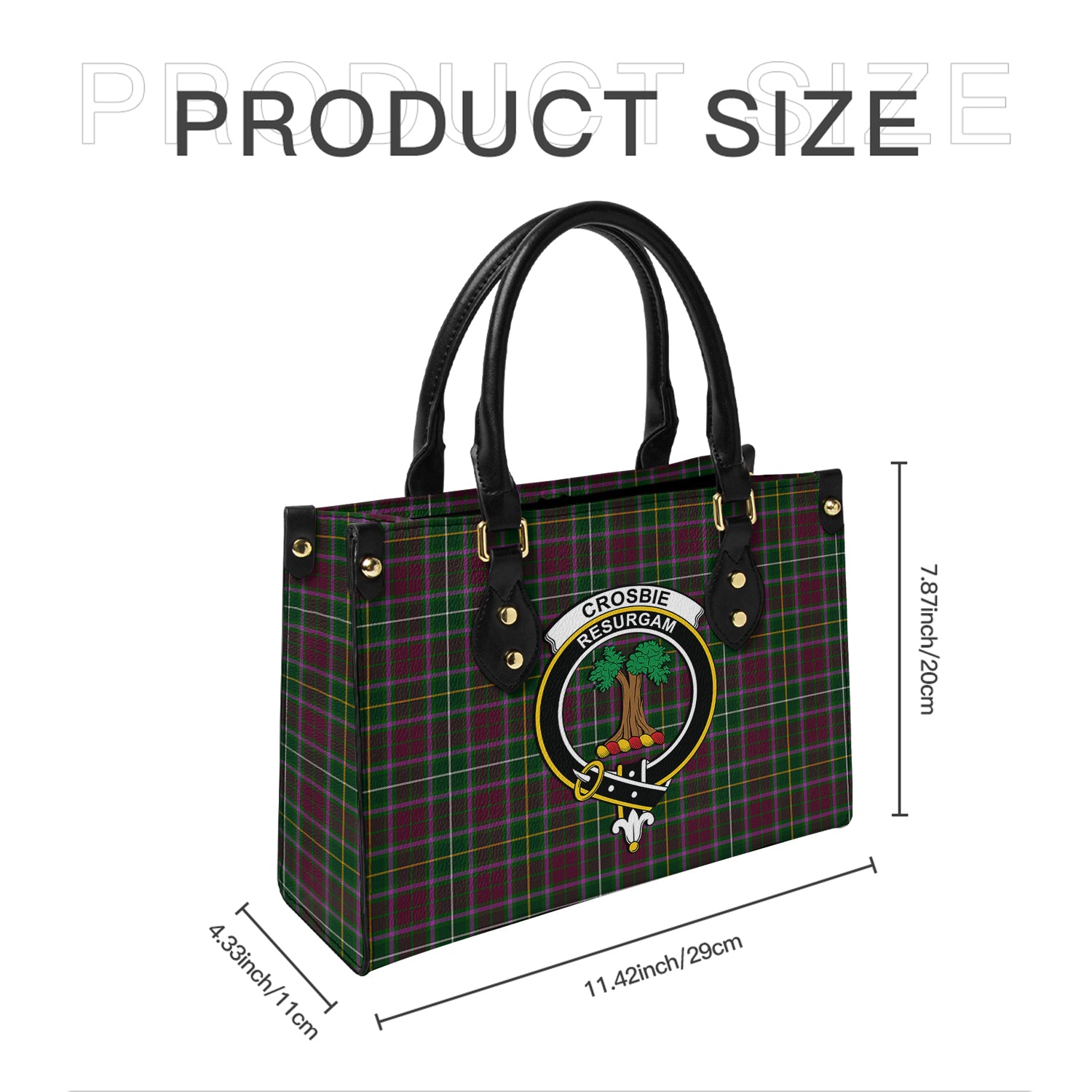 crosbie-tartan-leather-bag-with-family-crest