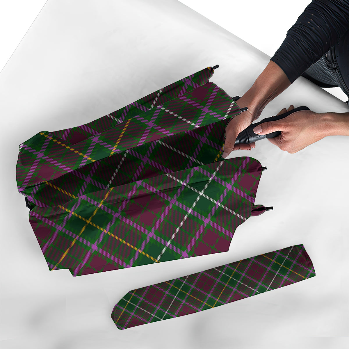 Crosbie Tartan Umbrella - Tartanvibesclothing