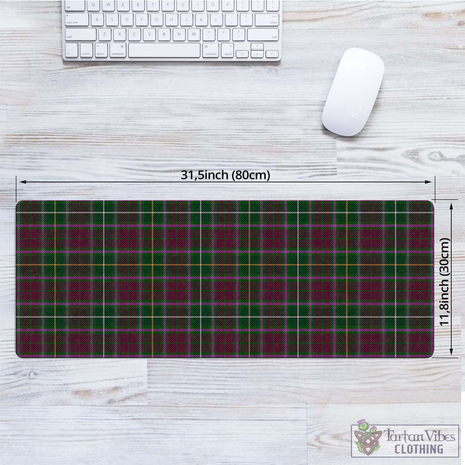 Tartan Vibes Clothing Crosbie Tartan Mouse Pad