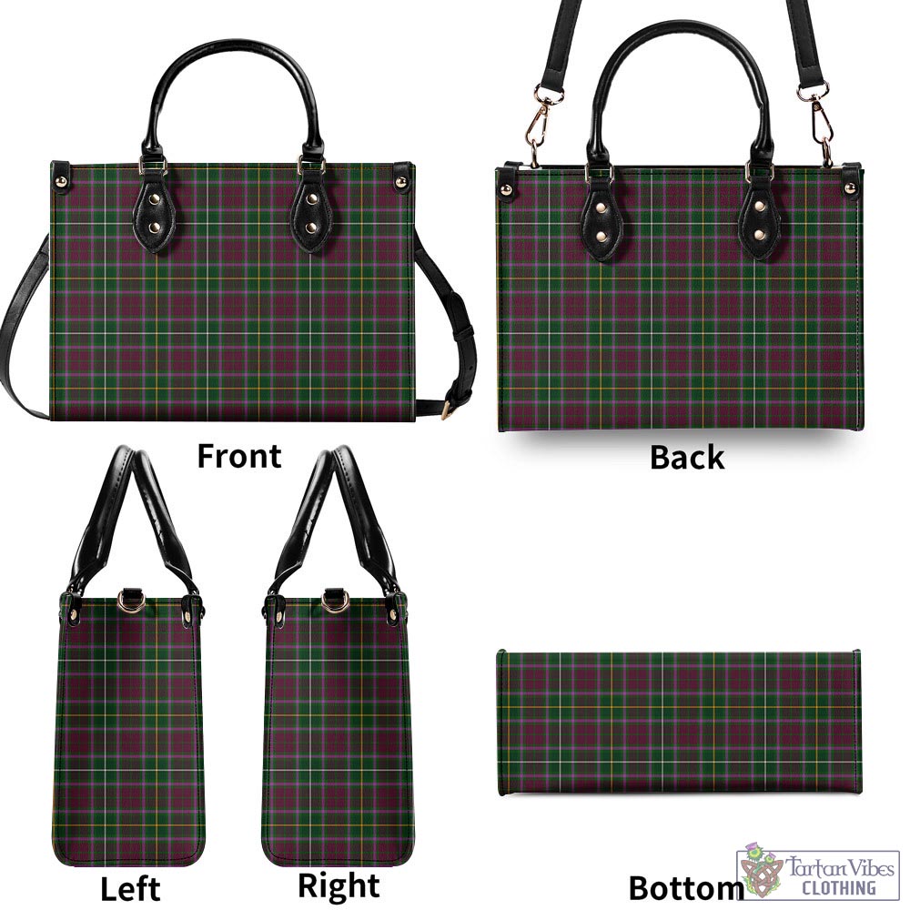 Tartan Vibes Clothing Crosbie Tartan Luxury Leather Handbags