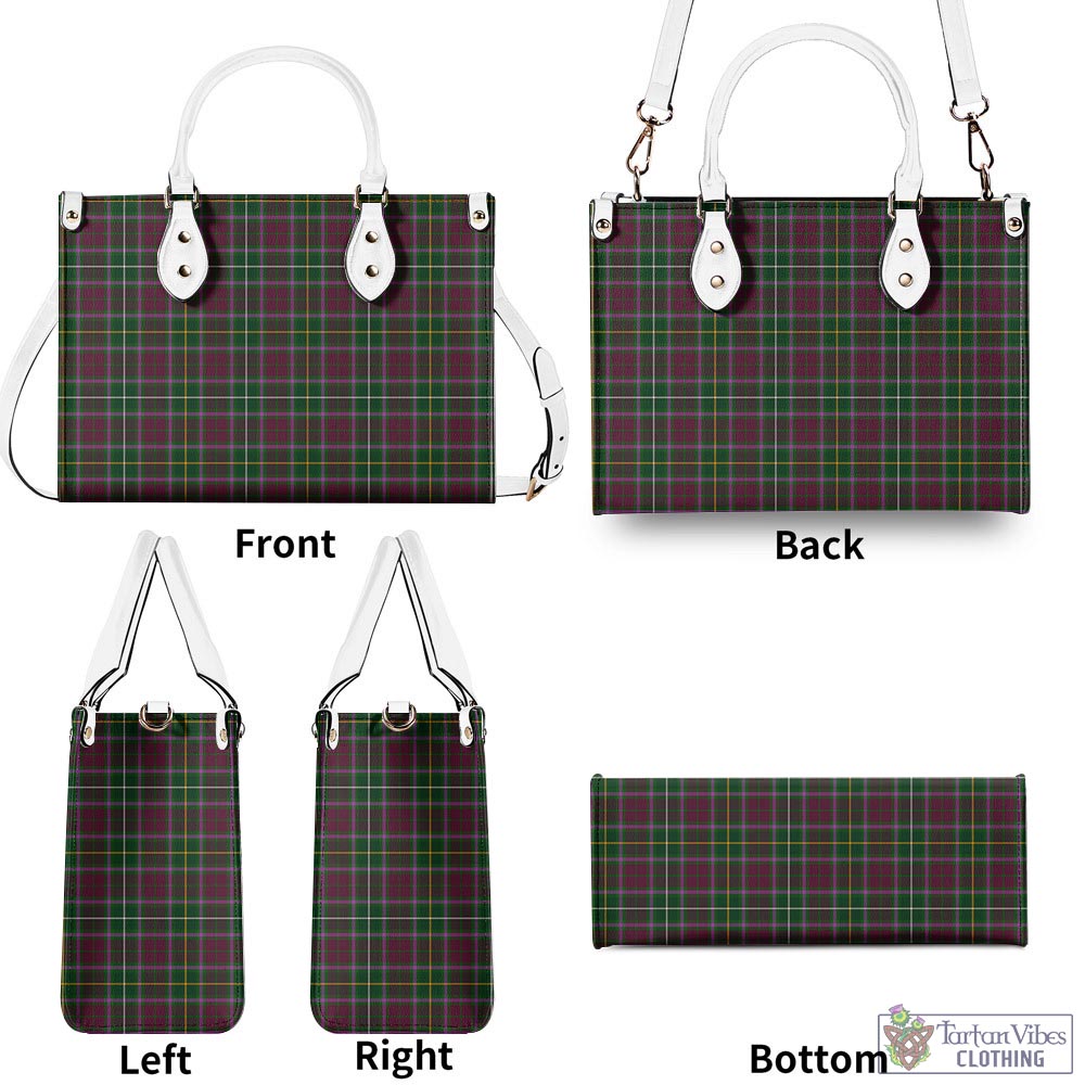 Tartan Vibes Clothing Crosbie Tartan Luxury Leather Handbags