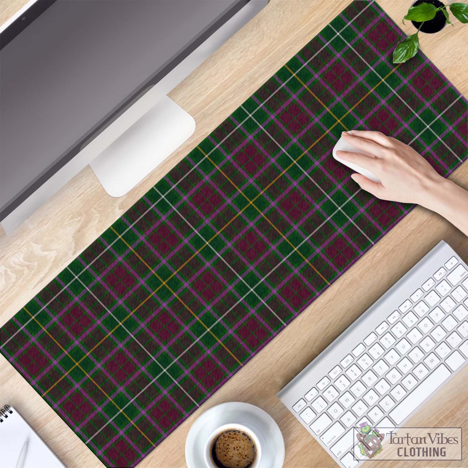 Tartan Vibes Clothing Crosbie Tartan Mouse Pad