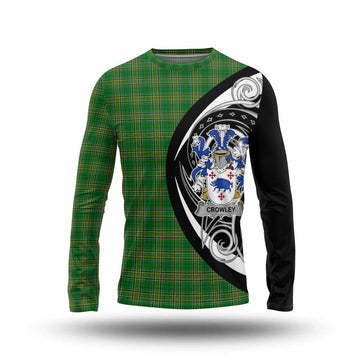 Crowley Irish Clan Long Sleeve T-Shirt Celtic Circle Style Unisex - Tartan Vibes Clothing