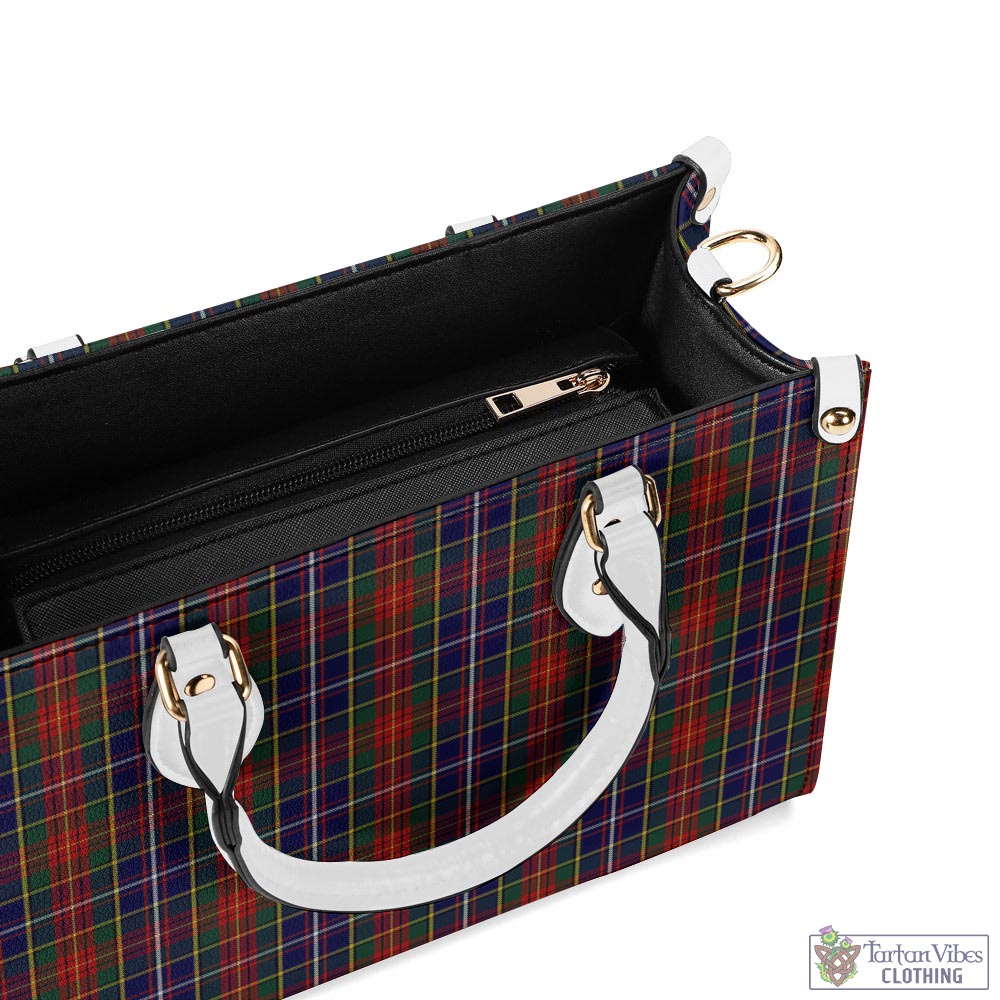 Tartan Vibes Clothing Crozier Tartan Luxury Leather Handbags