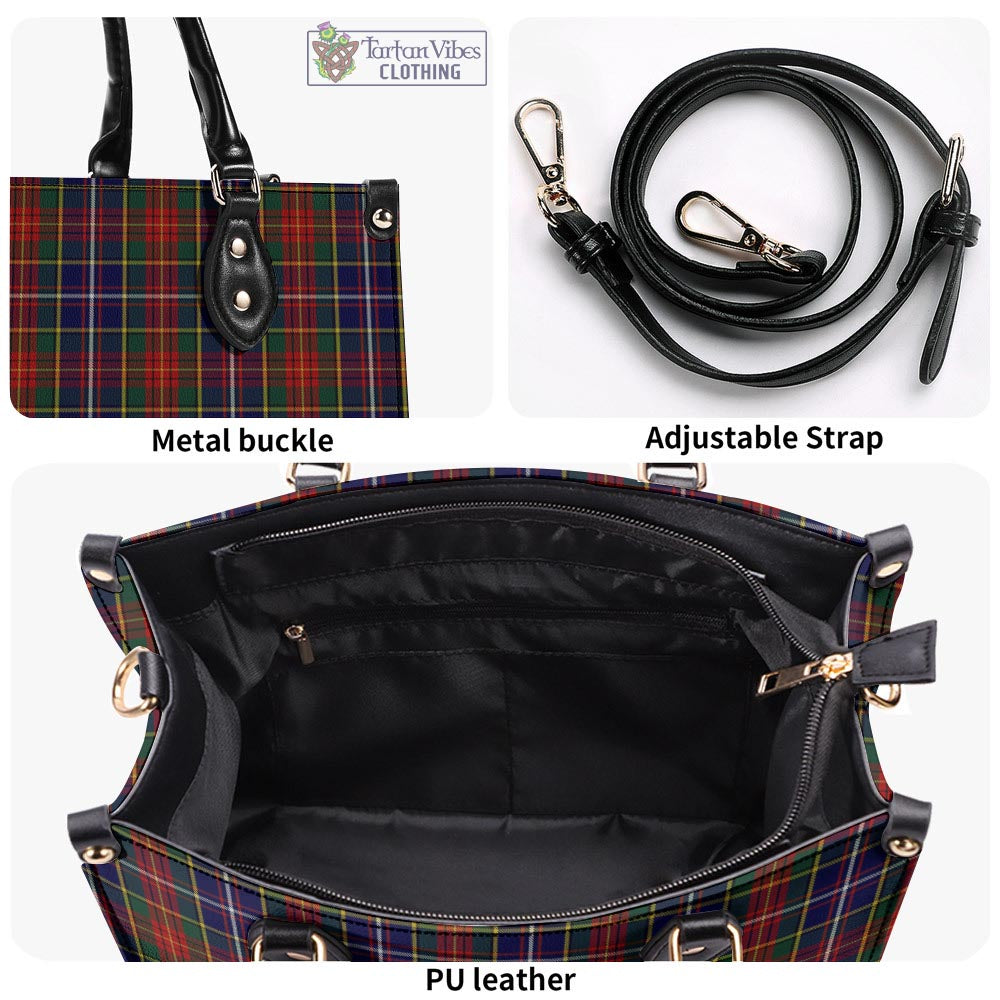 Tartan Vibes Clothing Crozier Tartan Luxury Leather Handbags