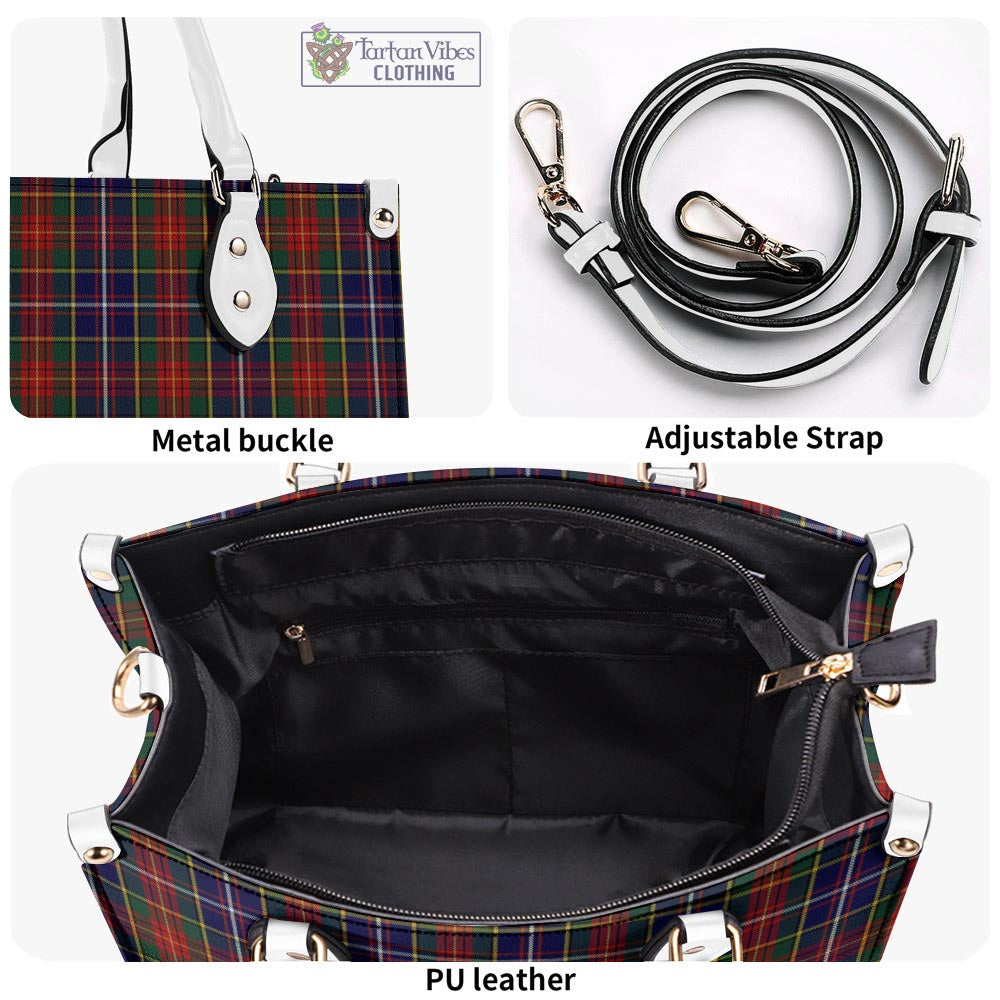 Tartan Vibes Clothing Crozier Tartan Luxury Leather Handbags