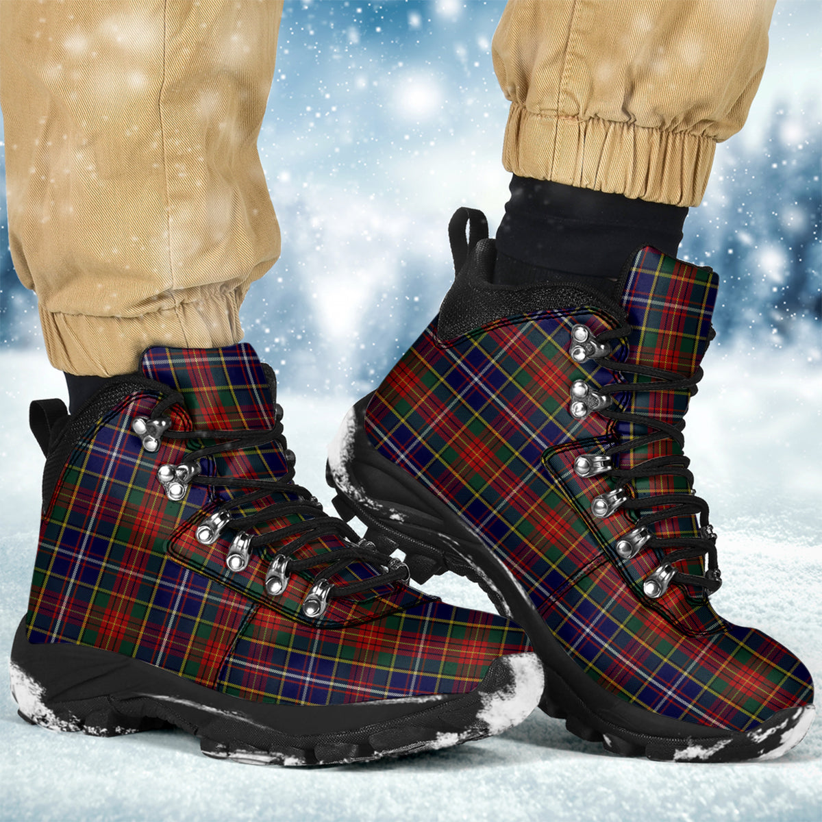 Crozier Tartan Alpine Boots - Tartanvibesclothing