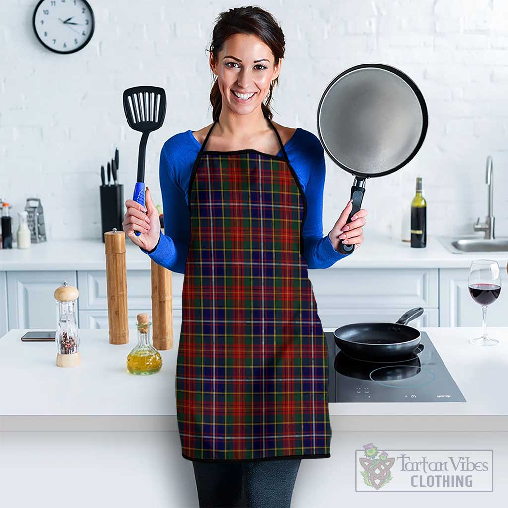 Crozier Tartan Apron Black S 38x47 cm - Tartan Vibes Clothing