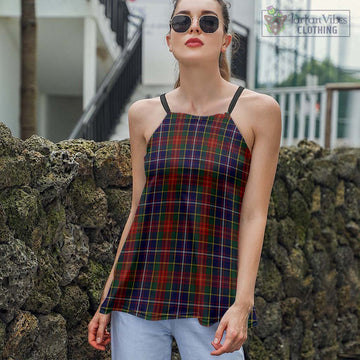 Crozier Tartan Loose Halter Neck Camisole