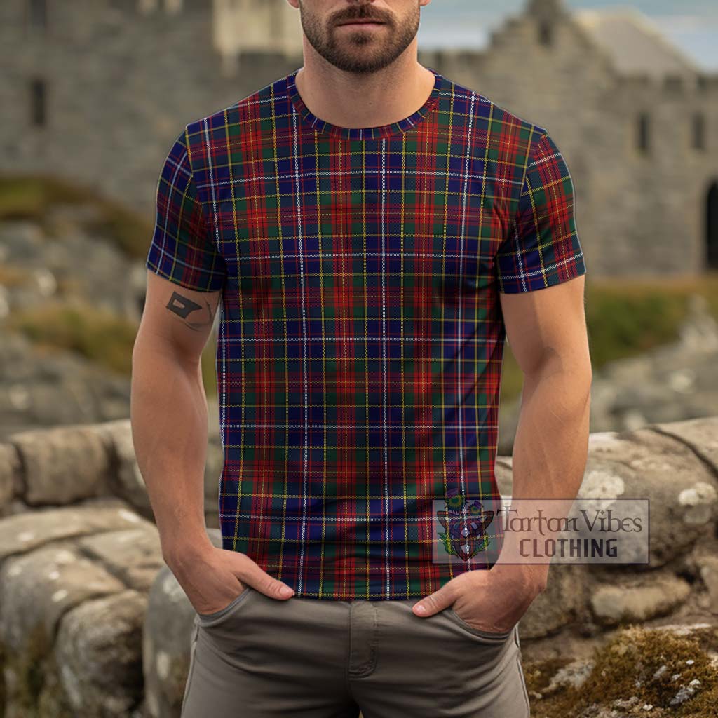 Crozier Tartan Cotton T-Shirt Men's Shirt - Tartanvibesclothing Shop