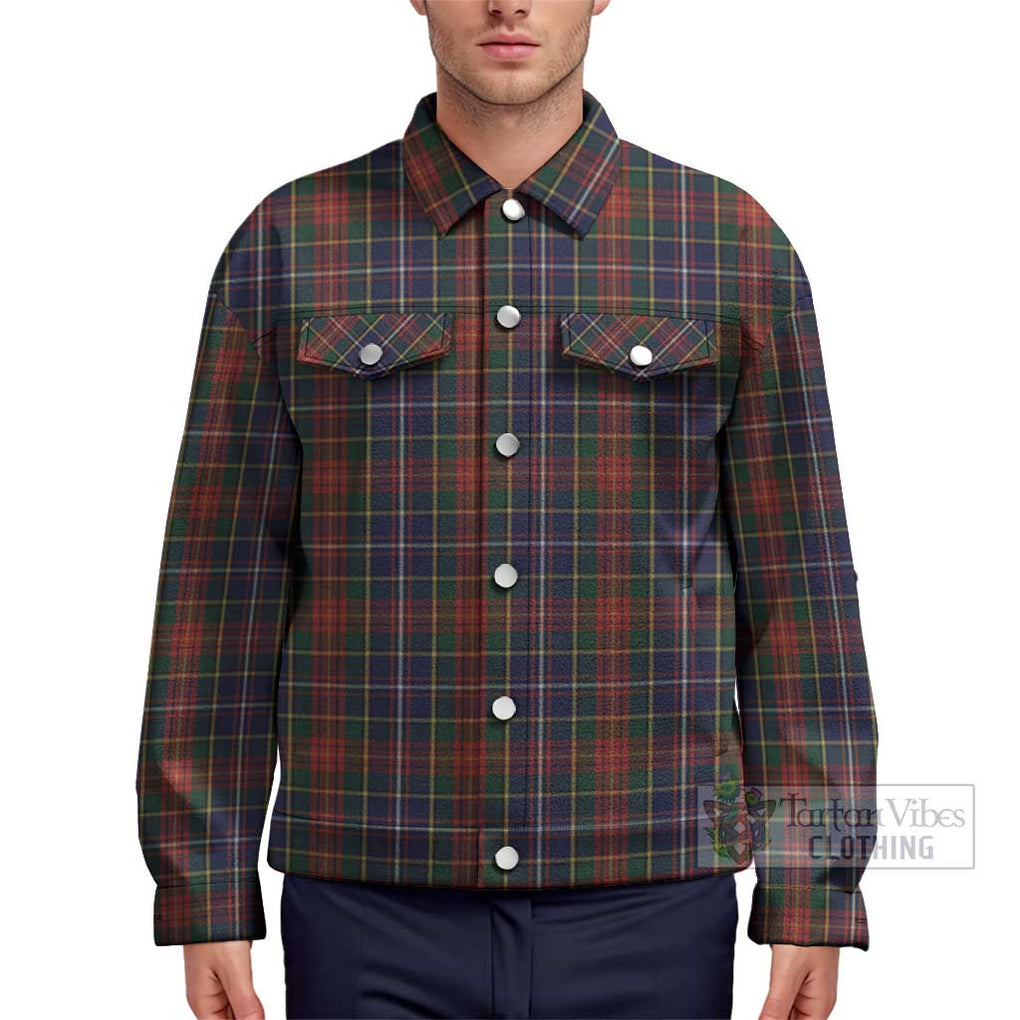 Crozier Tartan Unisex Lapel Cotton Jacket Unisex - Tartan Vibes Clothing