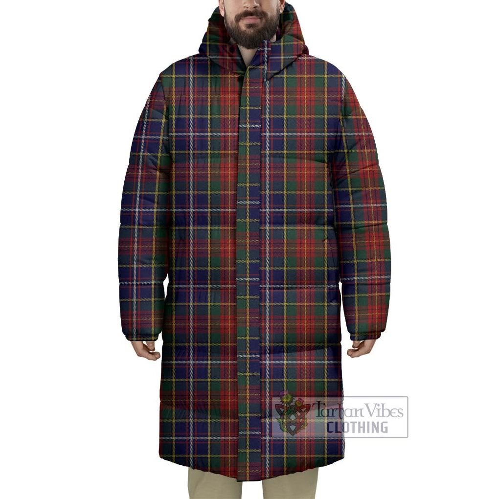 Tartan Vibes Clothing Crozier Tartan Long Down Jacket