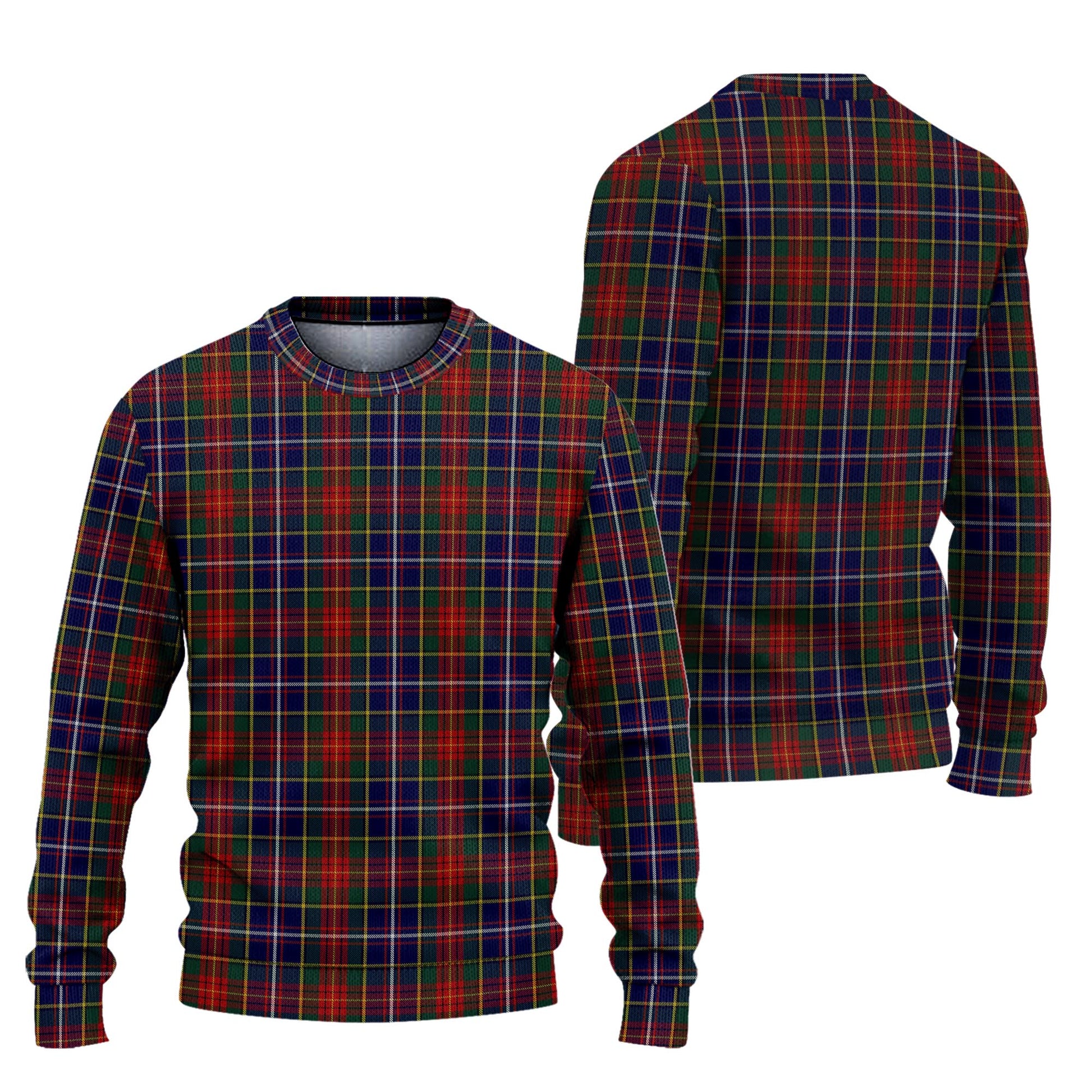 Crozier Tartan Knitted Sweater Unisex - Tartanvibesclothing