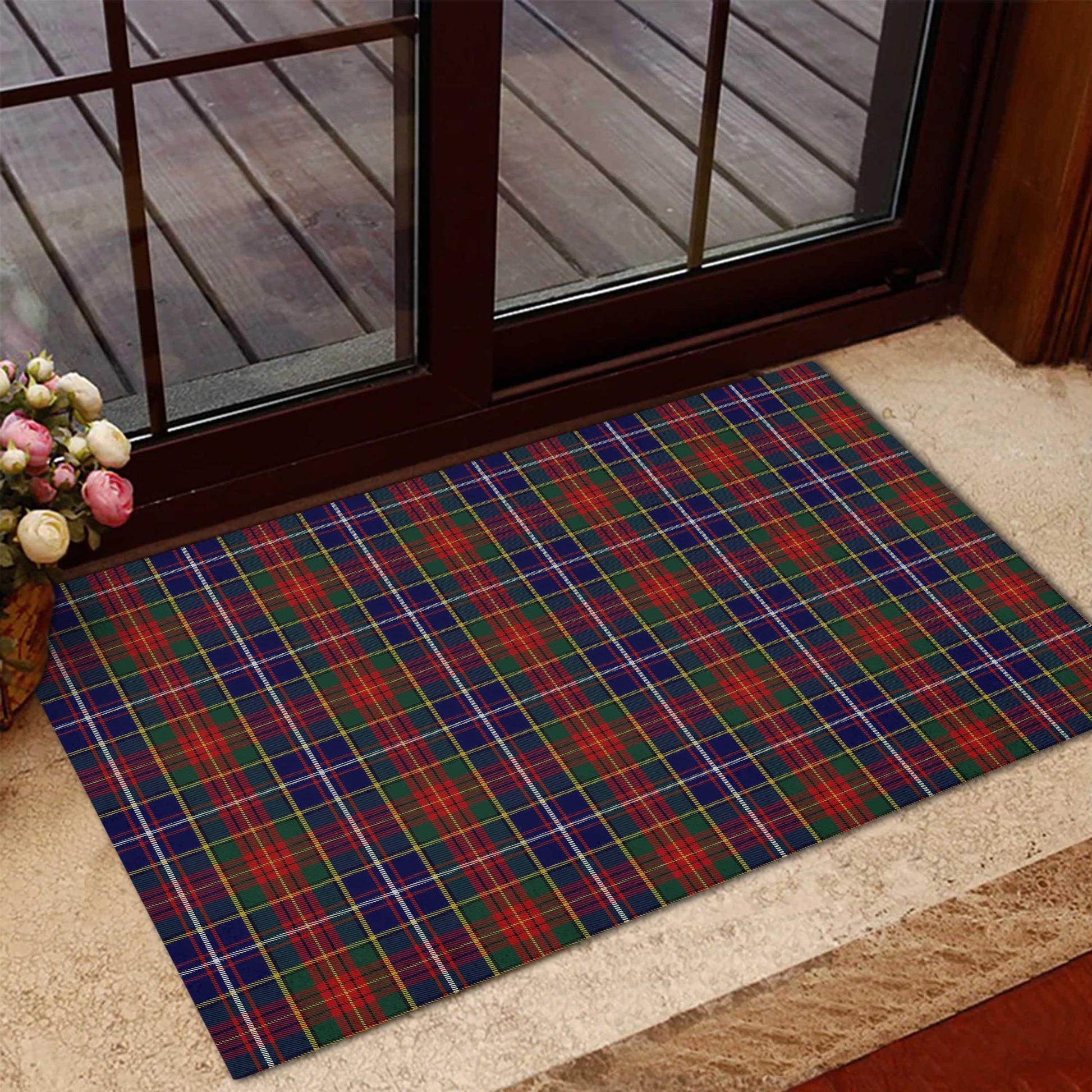 Crozier Tartan Door Mat - Tartanvibesclothing