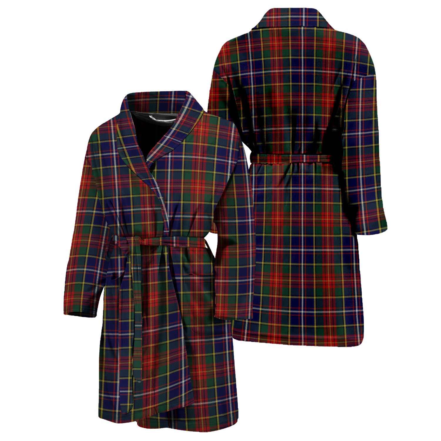 Crozier Tartan Bathrobe Unisex M - Tartan Vibes Clothing