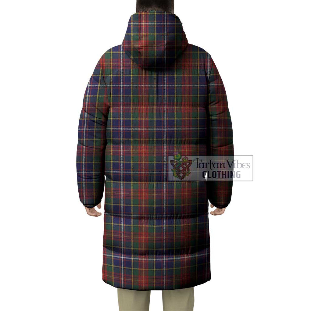 Tartan Vibes Clothing Crozier Tartan Long Down Jacket