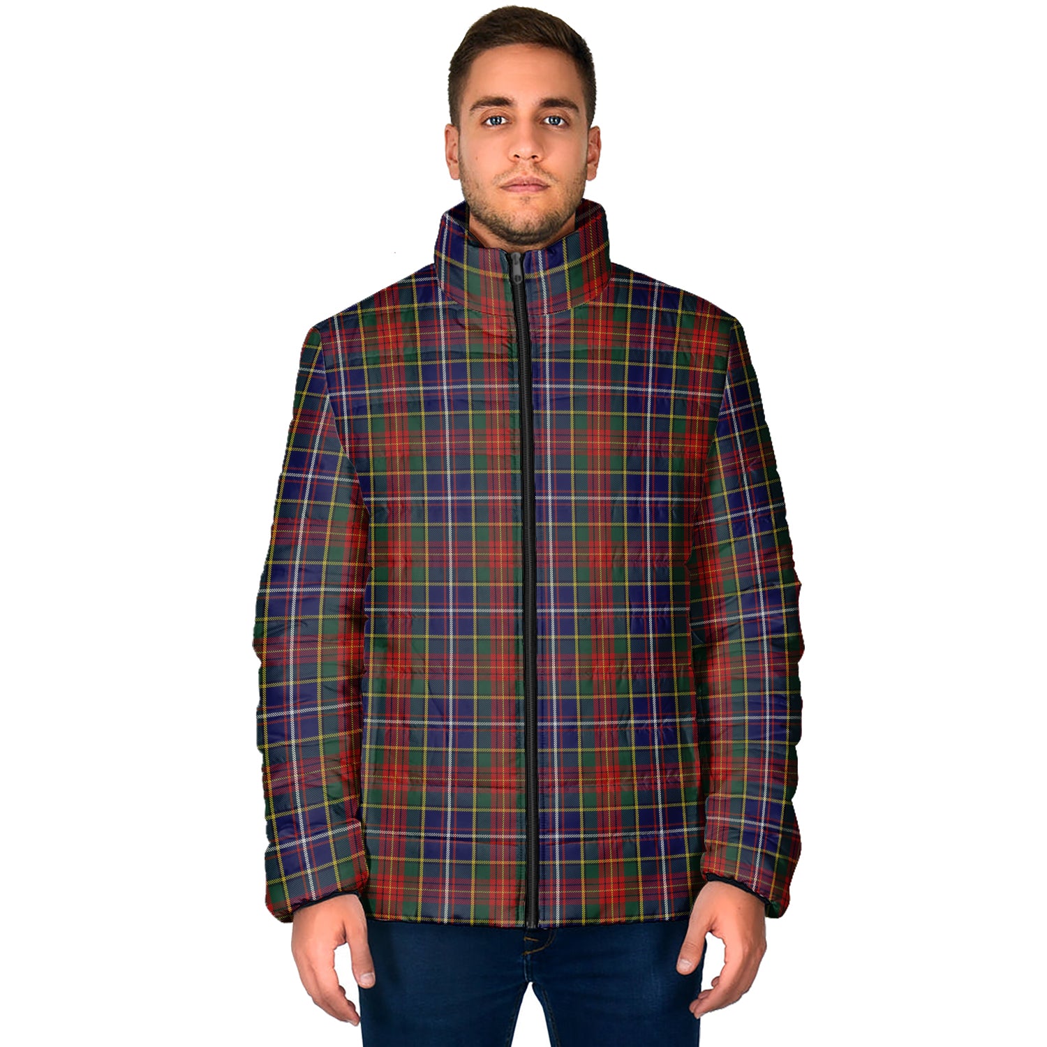 Crozier Tartan Padded Jacket - Tartan Vibes Clothing