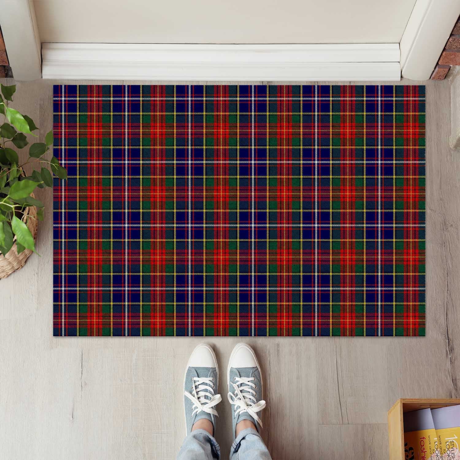 Crozier Tartan Door Mat - Tartanvibesclothing