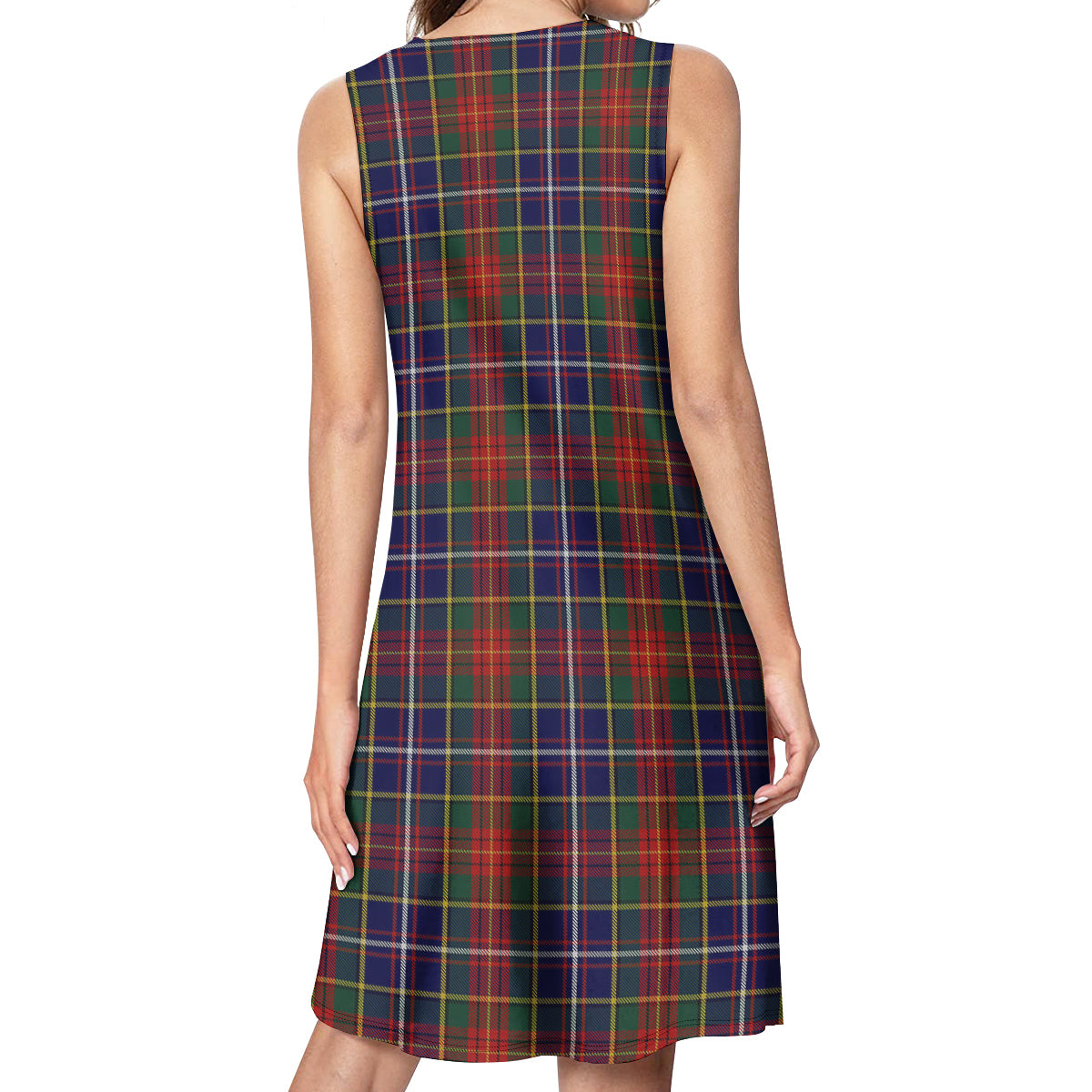 Crozier Tartan Womens Casual Dresses - Tartanvibesclothing