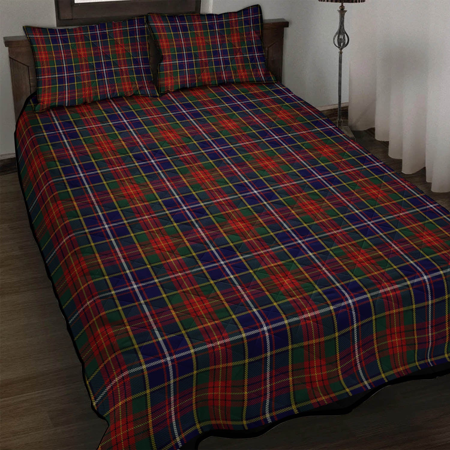 Crozier Tartan Quilt Bed Set - Tartan Vibes Clothing