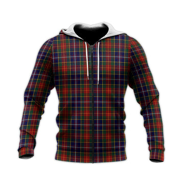 Crozier Tartan Knitted Hoodie