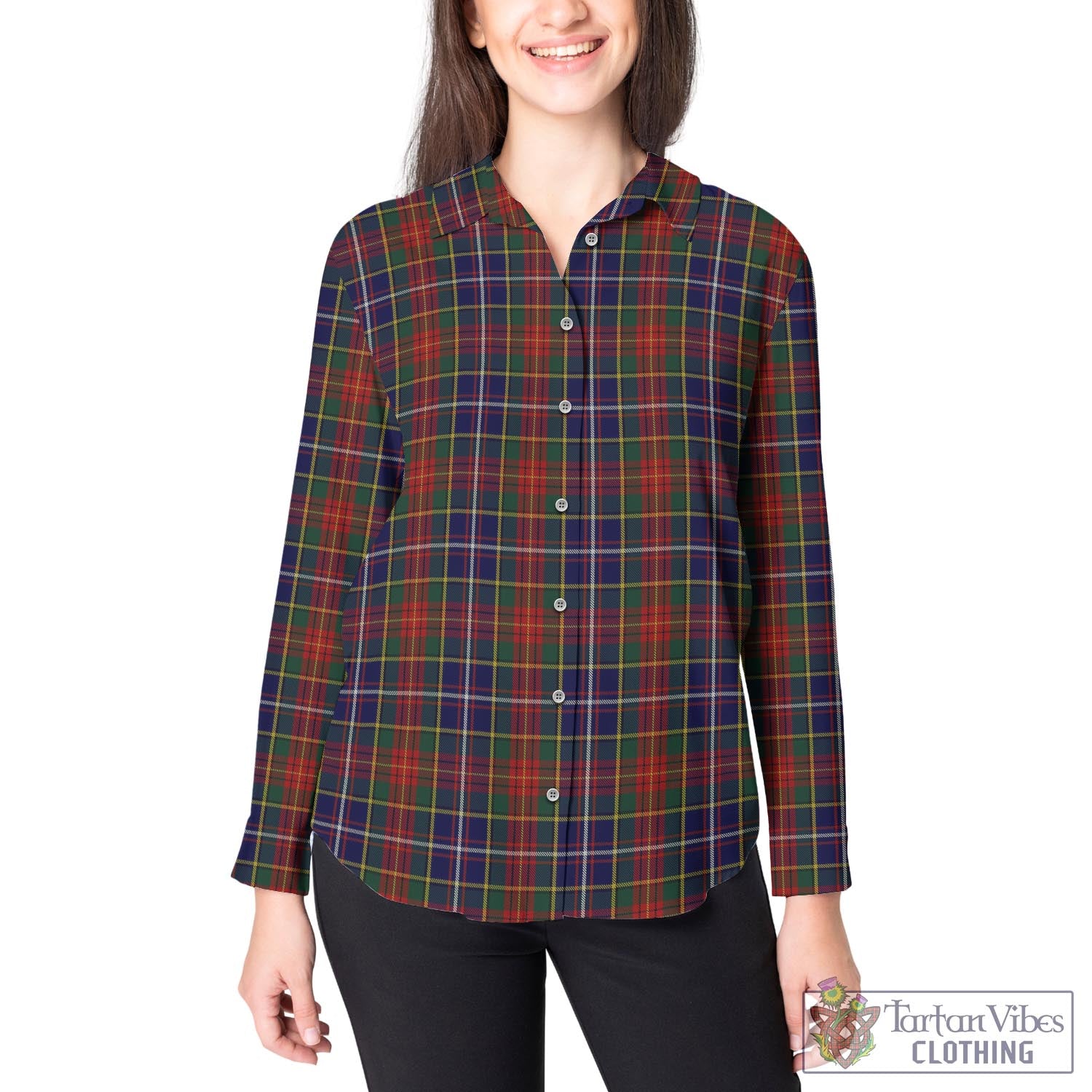 Crozier Tartan Womens Casual Shirt