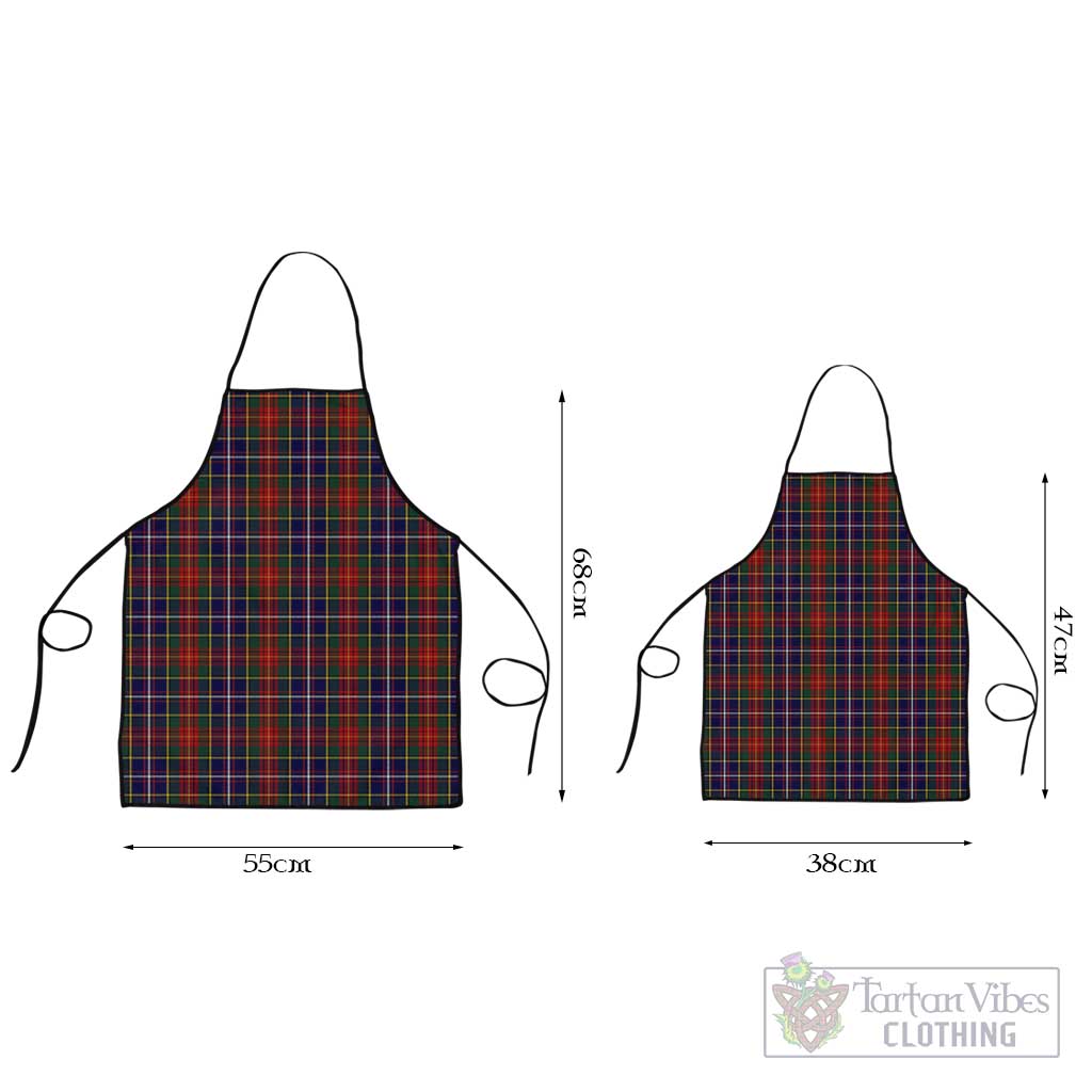 Crozier Tartan Apron Black L 55x68 cm - Tartan Vibes Clothing