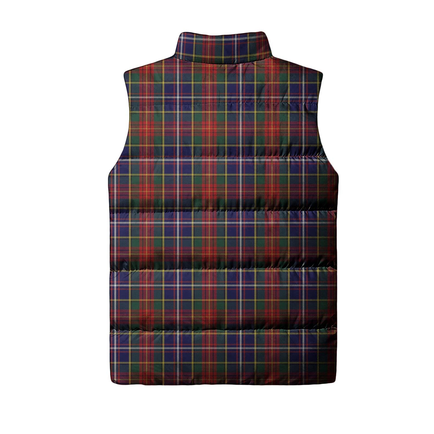 Crozier Tartan Sleeveless Puffer Jacket - Tartanvibesclothing