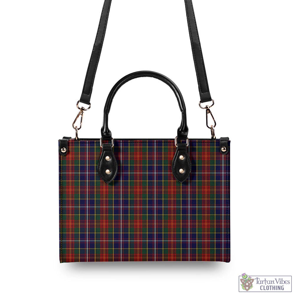 Tartan Vibes Clothing Crozier Tartan Luxury Leather Handbags