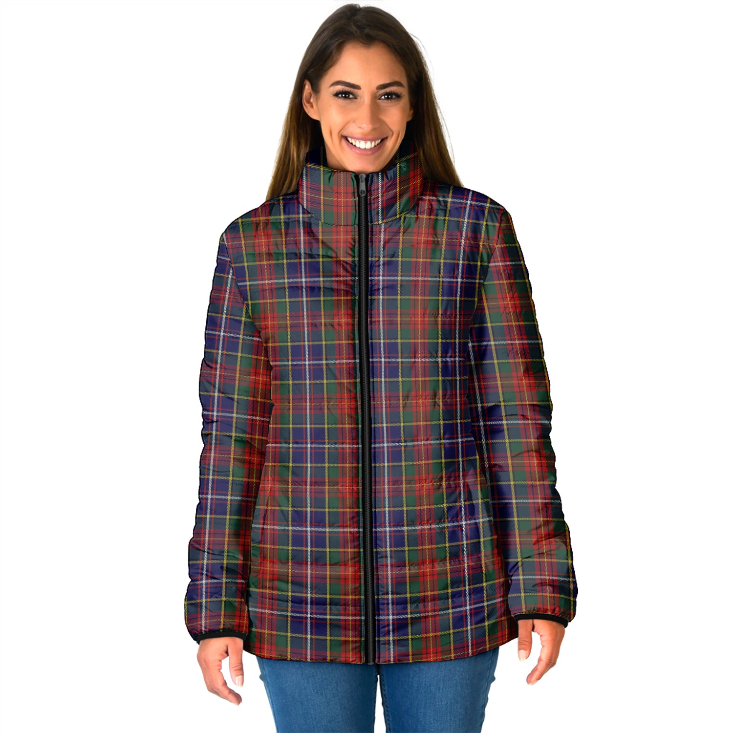 Crozier Tartan Padded Jacket - Tartan Vibes Clothing