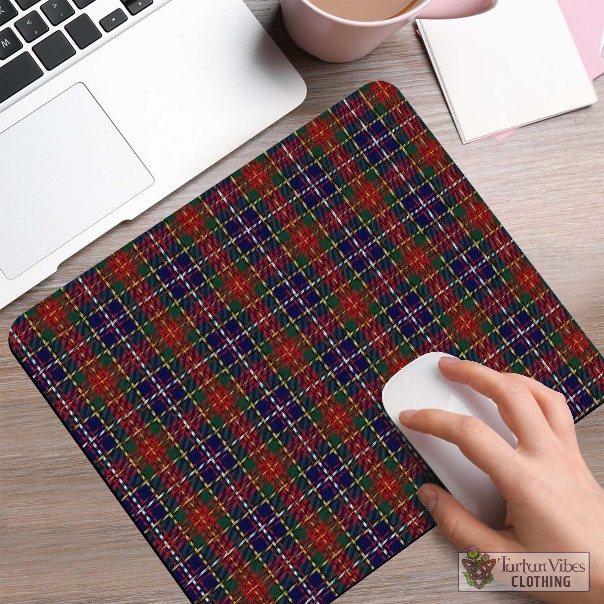 Tartan Vibes Clothing Crozier Tartan Mouse Pad