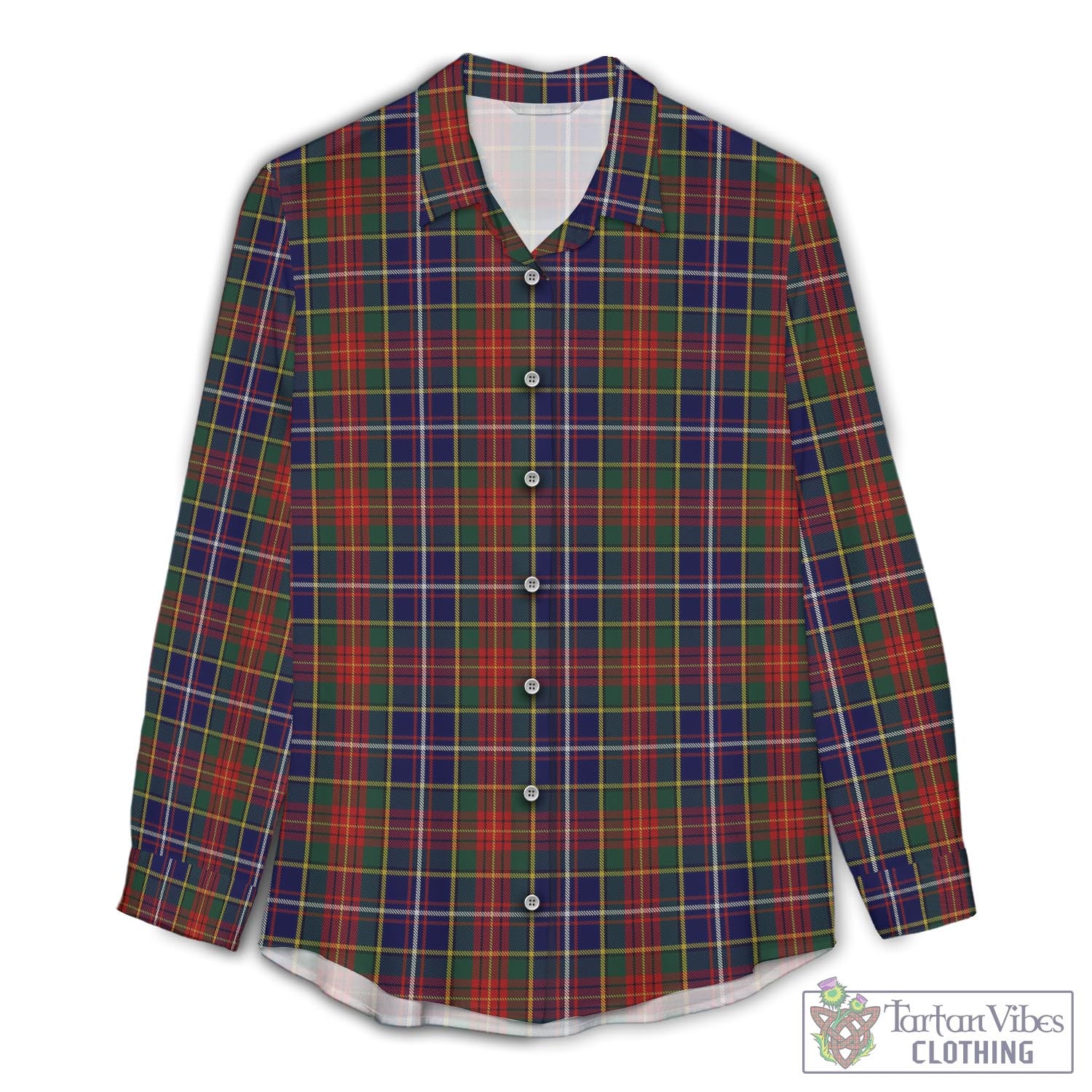 Crozier Tartan Womens Casual Shirt