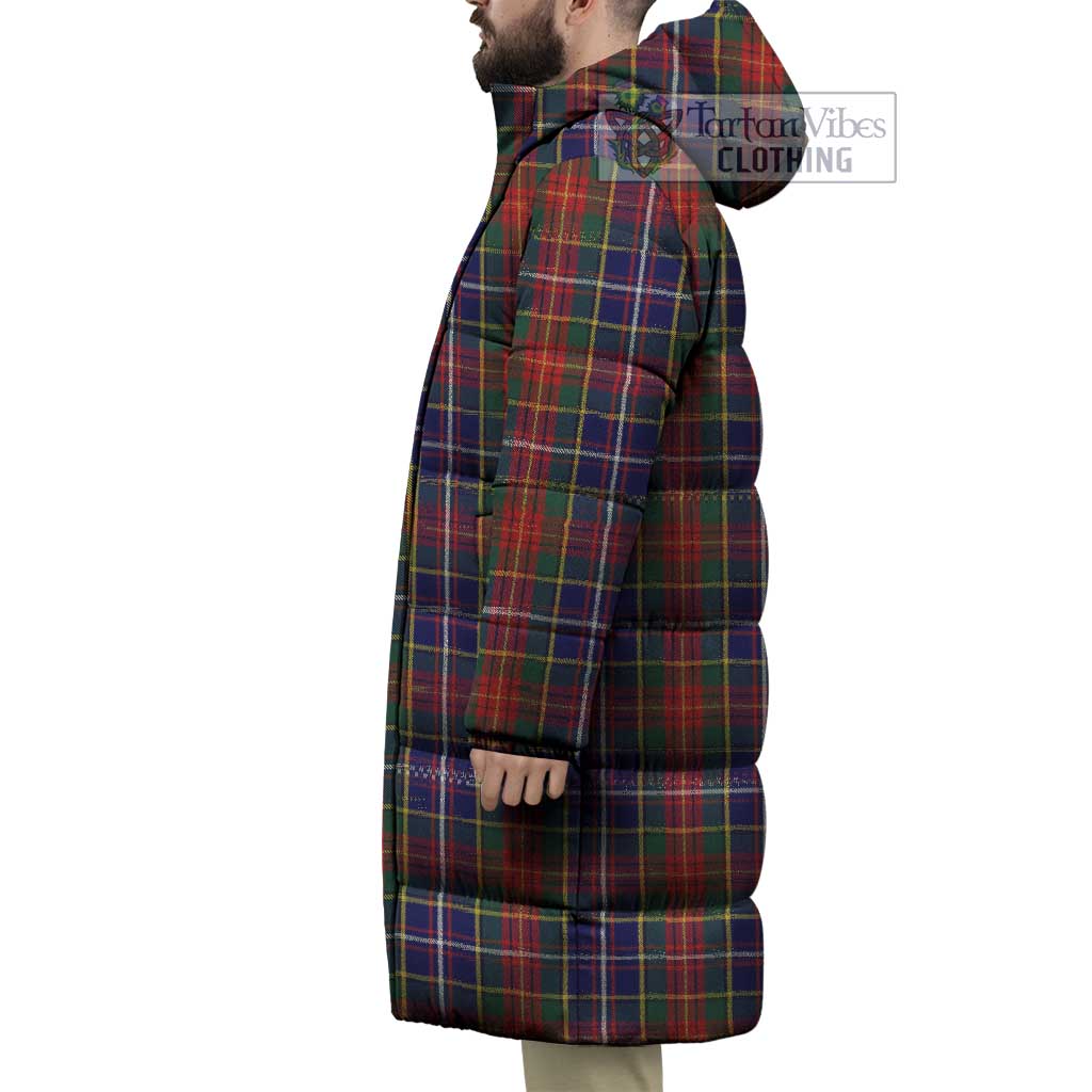 Tartan Vibes Clothing Crozier Tartan Long Down Jacket