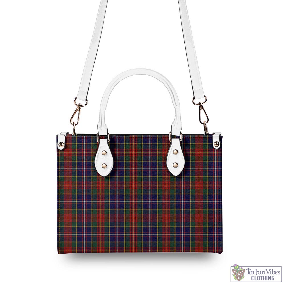 Tartan Vibes Clothing Crozier Tartan Luxury Leather Handbags