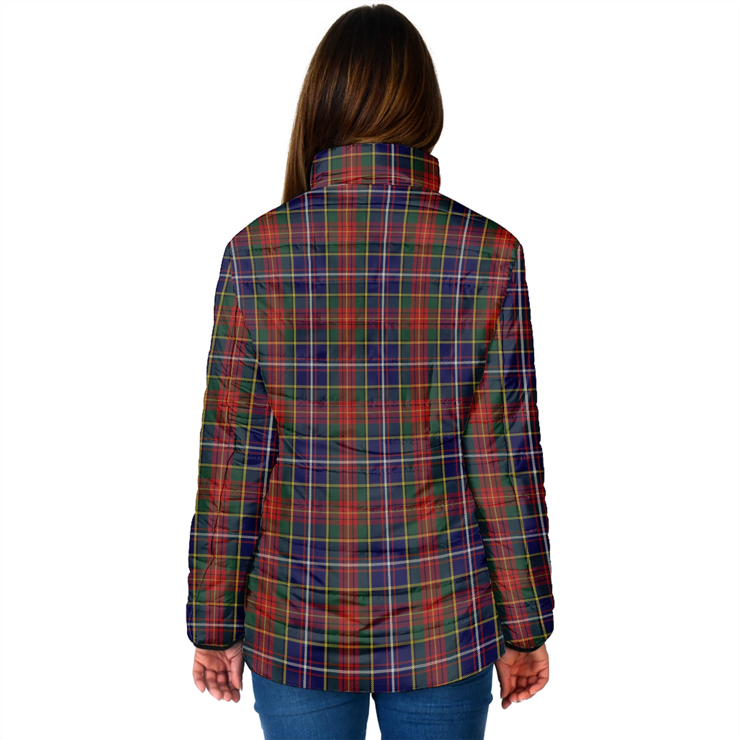 Crozier Tartan Padded Jacket - Tartan Vibes Clothing