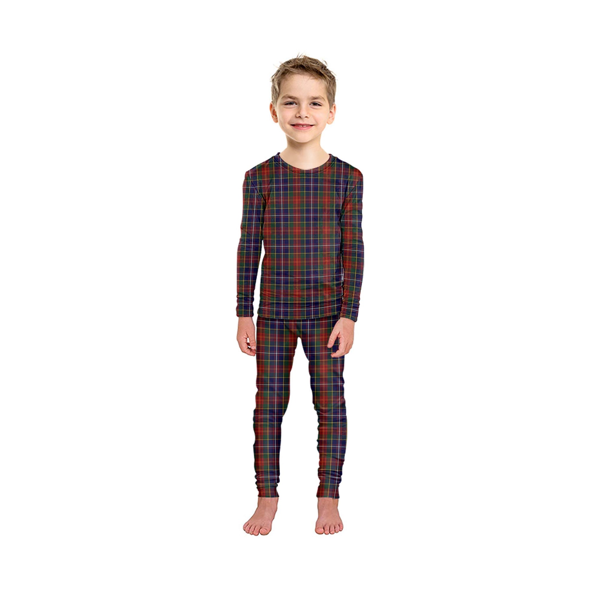 Crozier Tartan Pajamas Family Set - Tartan Vibes Clothing