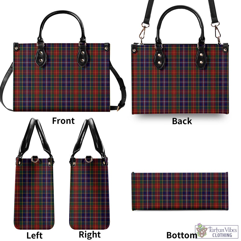 Tartan Vibes Clothing Crozier Tartan Luxury Leather Handbags