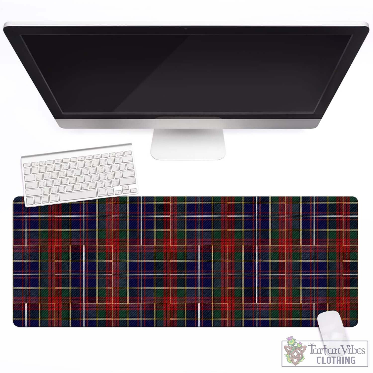 Tartan Vibes Clothing Crozier Tartan Mouse Pad