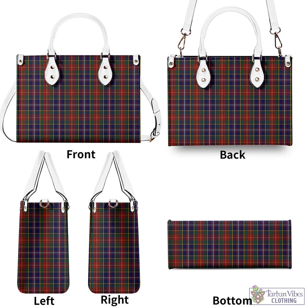 Tartan Vibes Clothing Crozier Tartan Luxury Leather Handbags