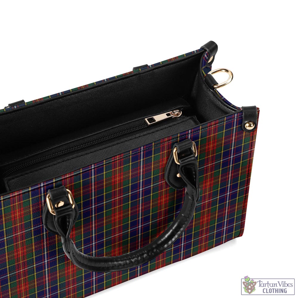 Tartan Vibes Clothing Crozier Tartan Luxury Leather Handbags