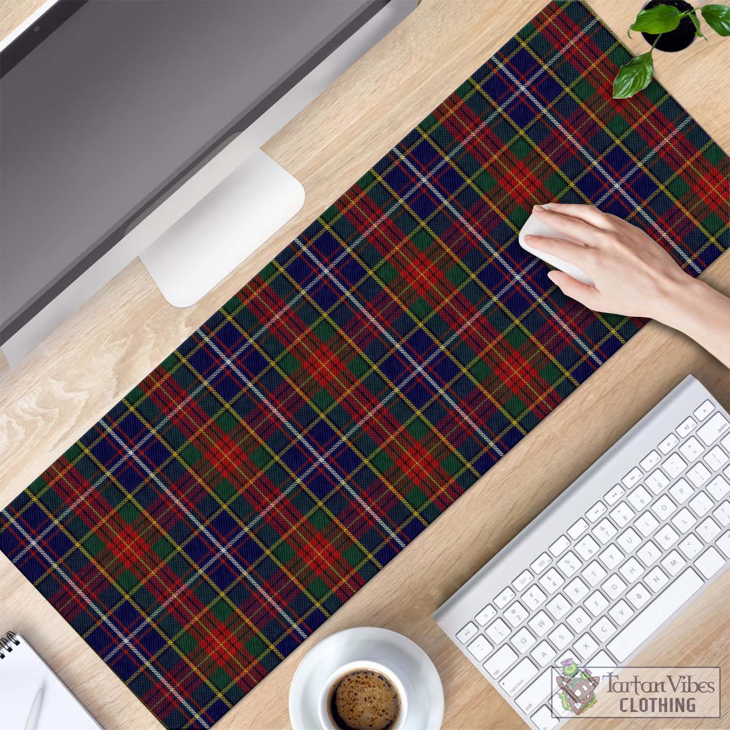 Tartan Vibes Clothing Crozier Tartan Mouse Pad